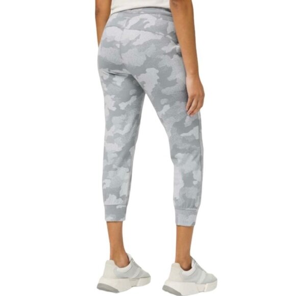 Lululemon Ready to Rulu Jogger Crop Heritage Speckle Camo Jacquard Rhino Grey - Picture 1 of 12